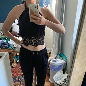 Miguelina crochet top